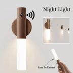 Magnetic Wood Wireless LED Light